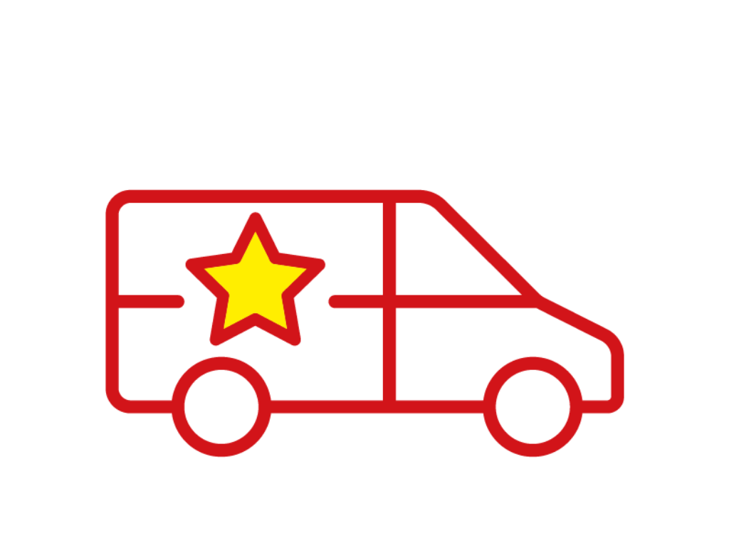 Icon ASB-Wünschewagen - Wünschewagen Einsatzfahrzeug 